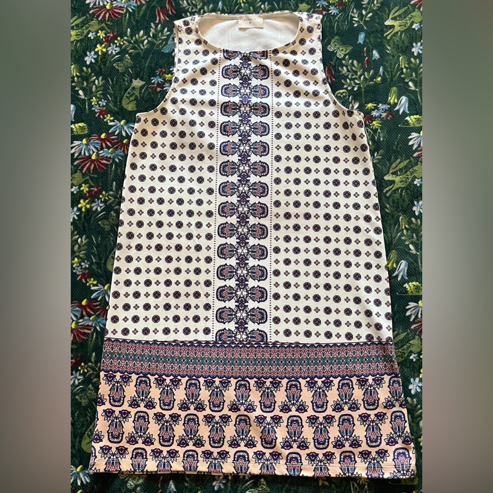 Everly Boho Sleeves mini Dress Size M